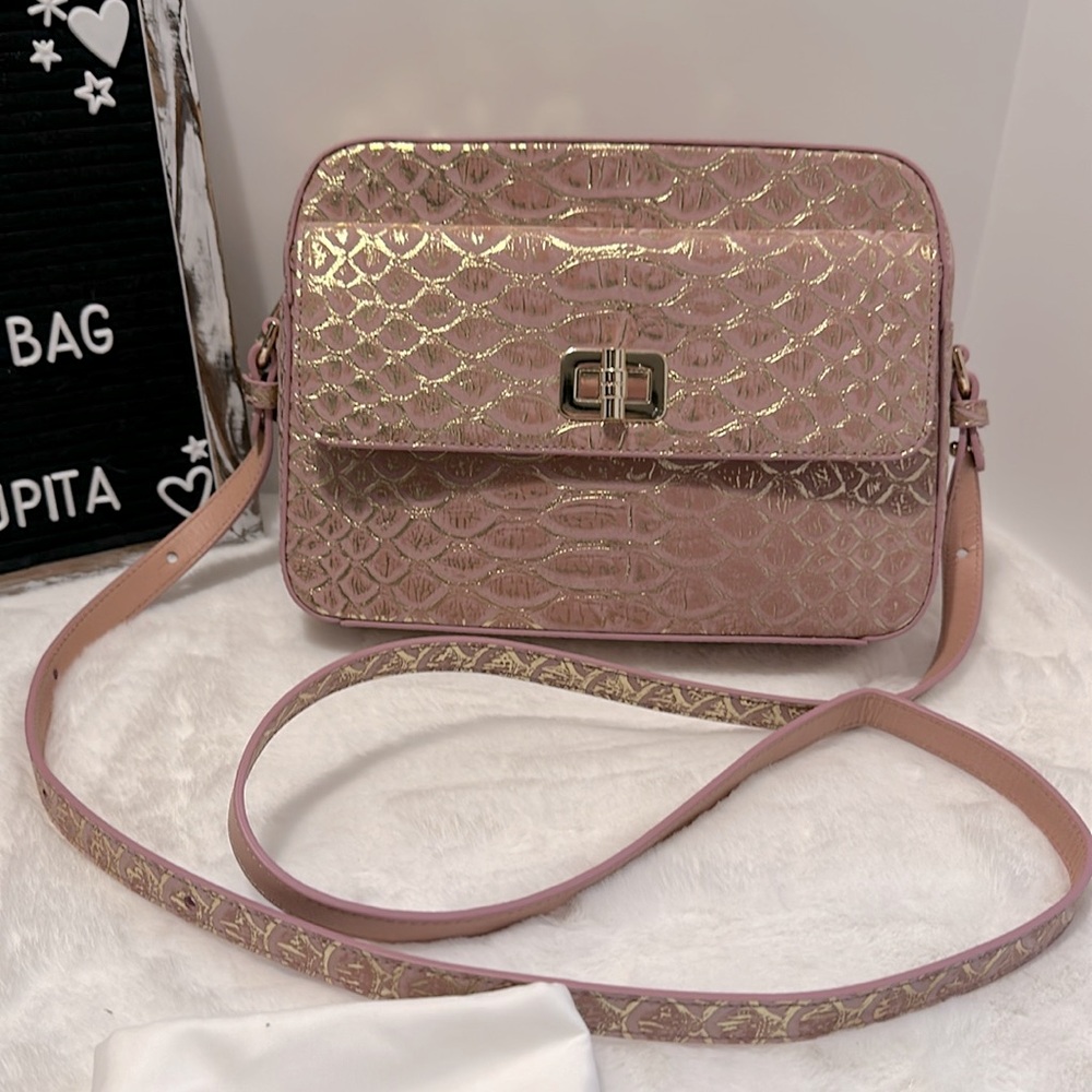 Brahmin Cashmere pink tenor Shea crossbody - Picture 3 of 10